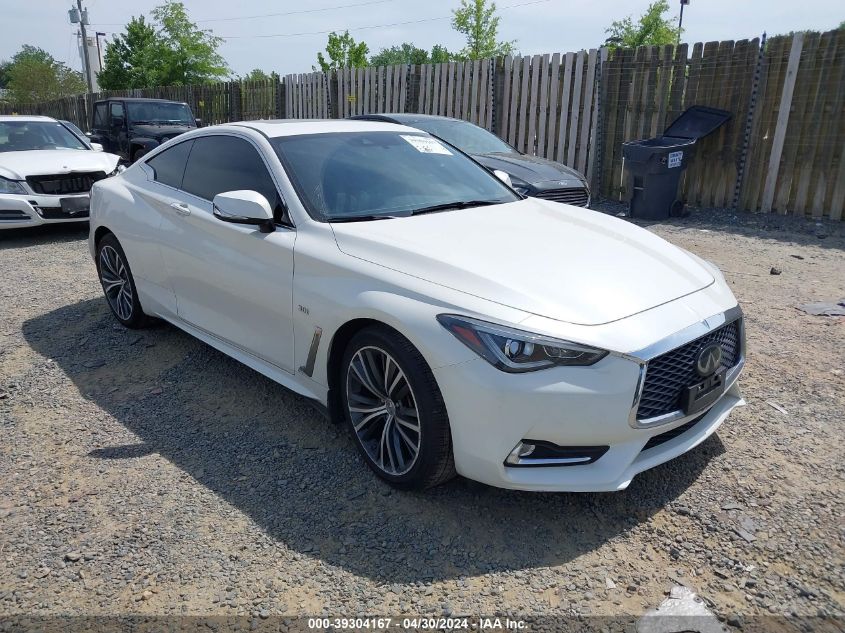 2019 INFINITI Q60 3.0T LUXE