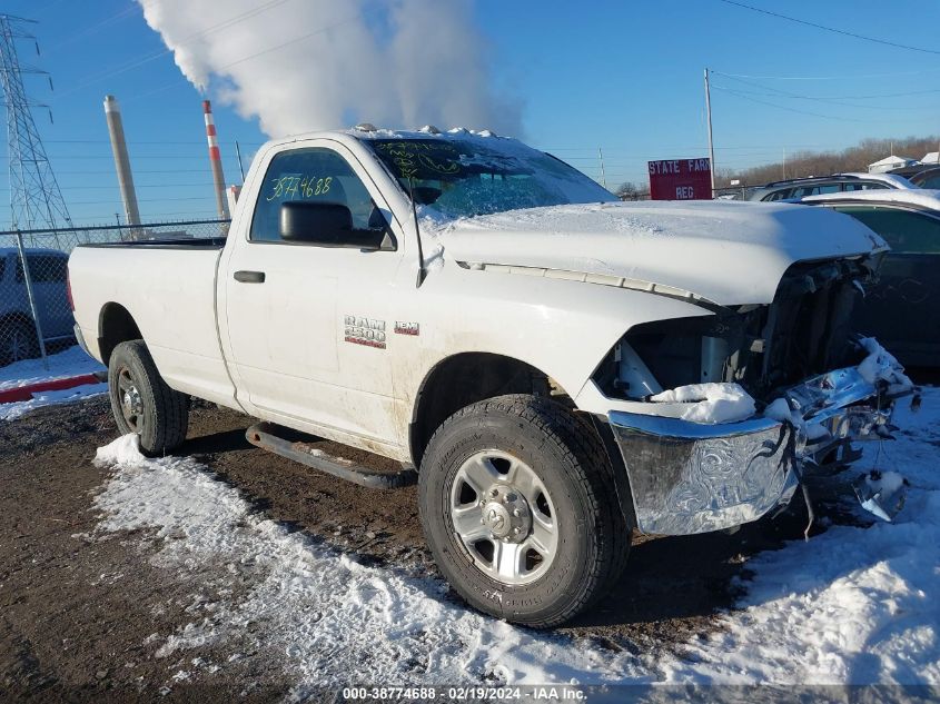 2017 RAM 2500 TRADESMAN REGULAR CAB 4X4 8' BOX