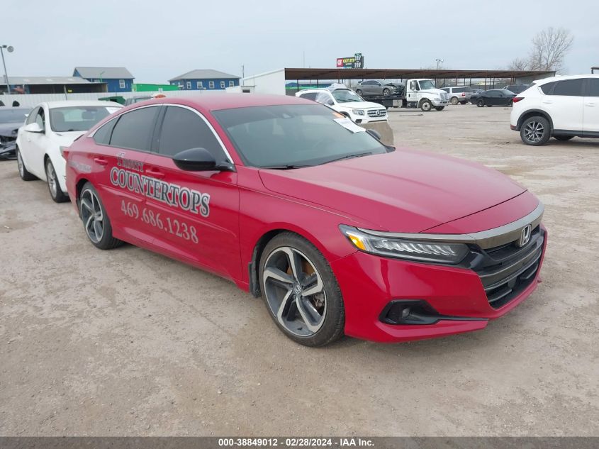 2021 HONDA ACCORD SPORT SPECIAL EDITION