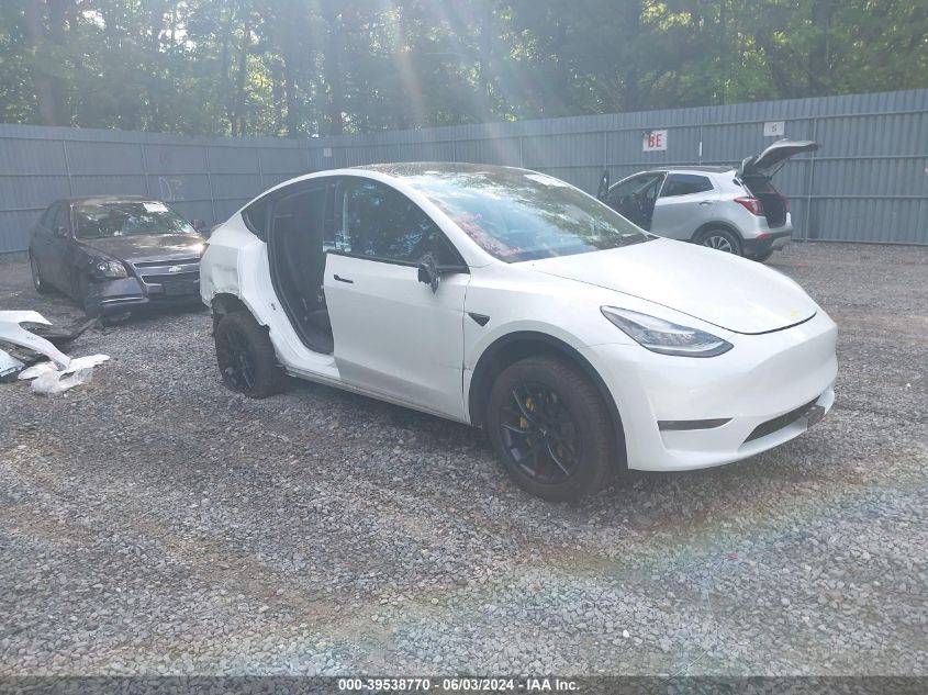 2021 TESLA MODEL Y LONG RANGE DUAL MOTOR ALL-WHEEL DRIVE