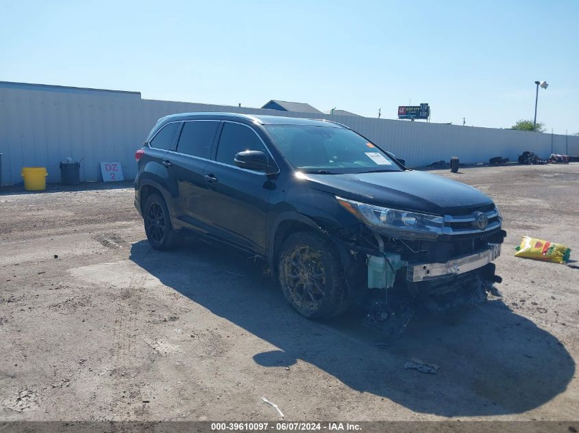 2019 TOYOTA HIGHLANDER LIMITED