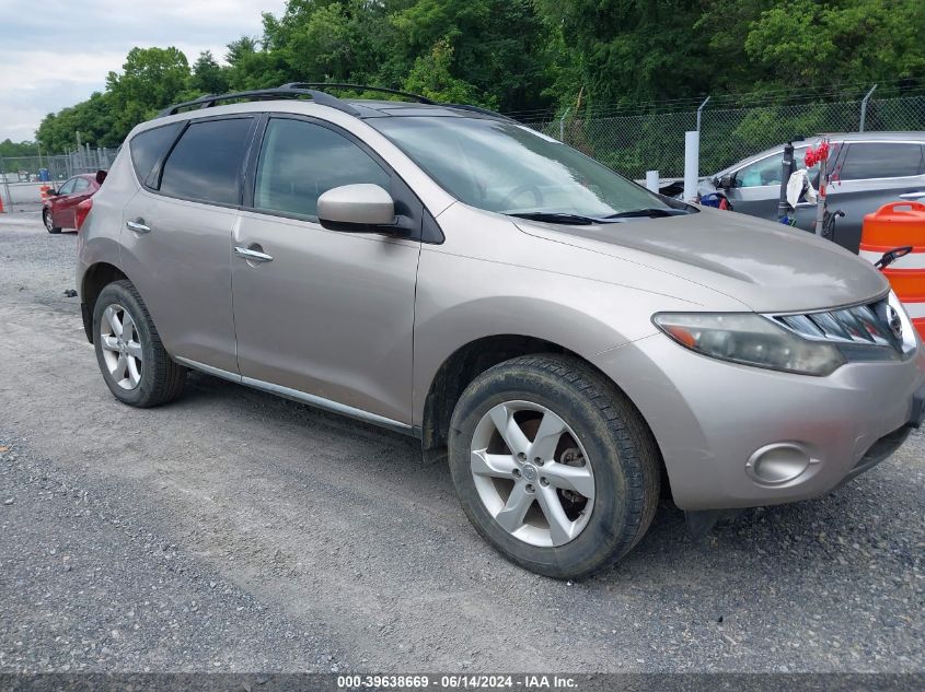 2010 NISSAN MURANO SL