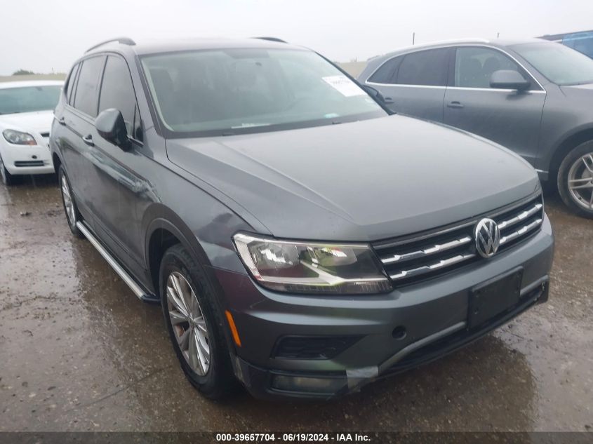 2018 VOLKSWAGEN TIGUAN 2.0T S