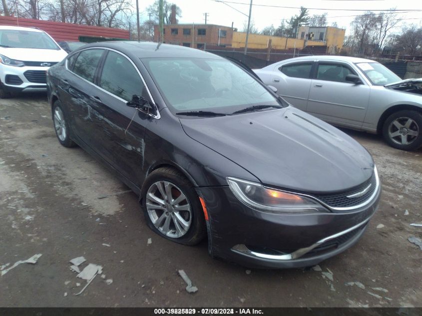 2015 CHRYSLER 200 LIMITED