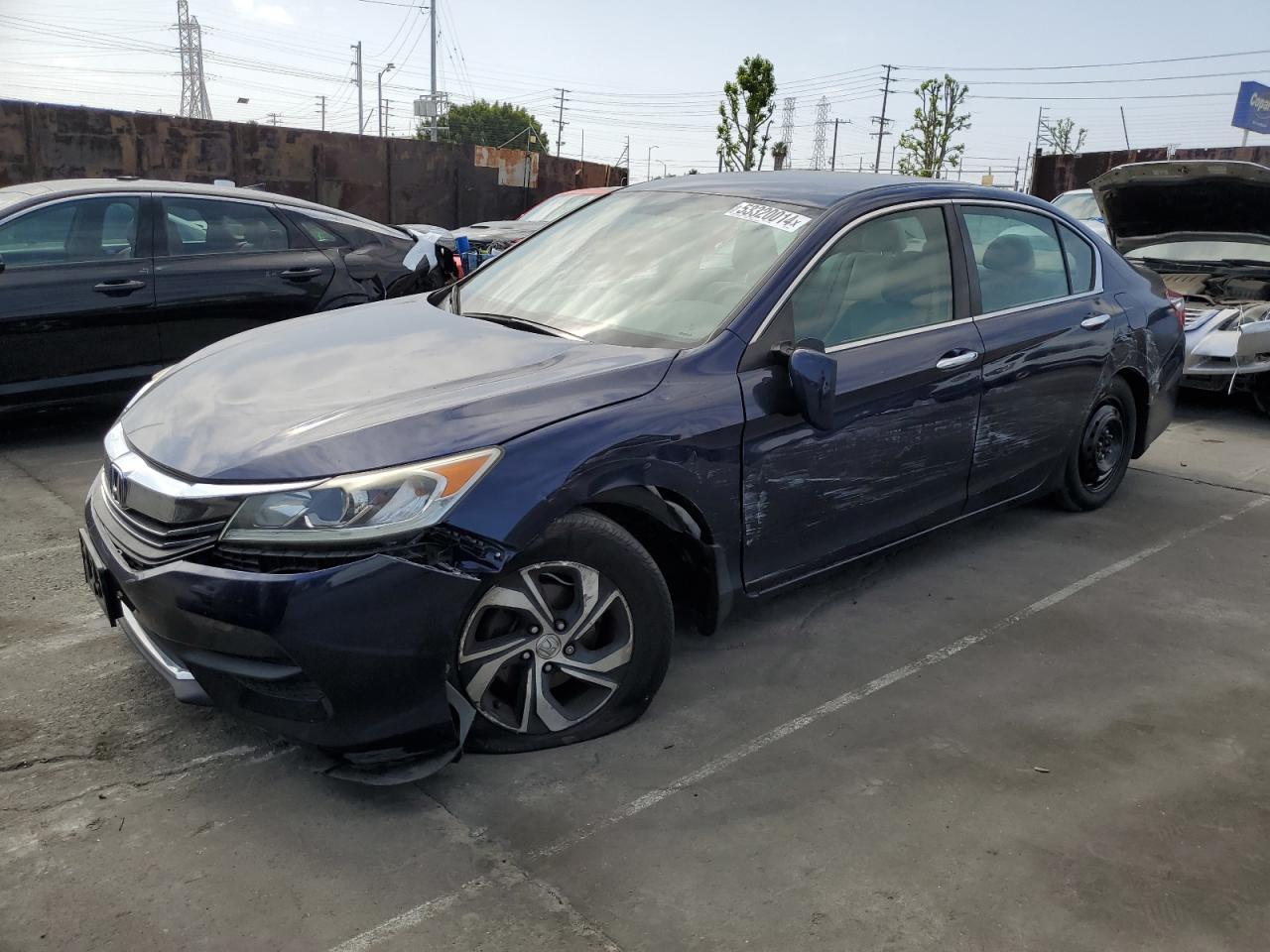 2016 HONDA ACCORD LX