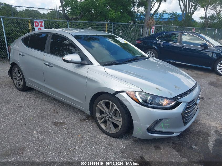 2017 HYUNDAI ELANTRA LIMITED