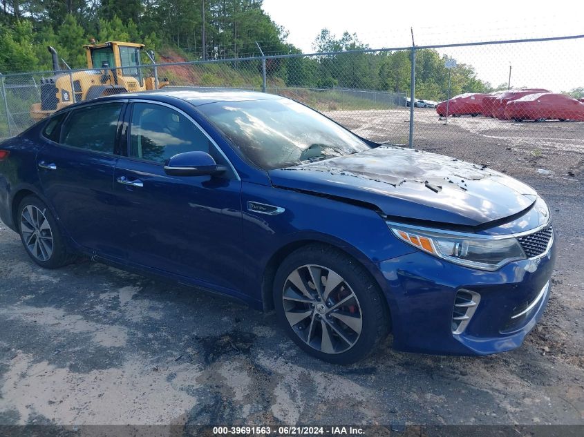 2016 KIA OPTIMA SX TURBO