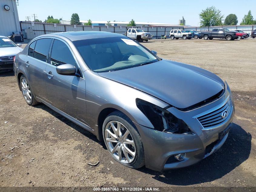 2013 INFINITI G37X