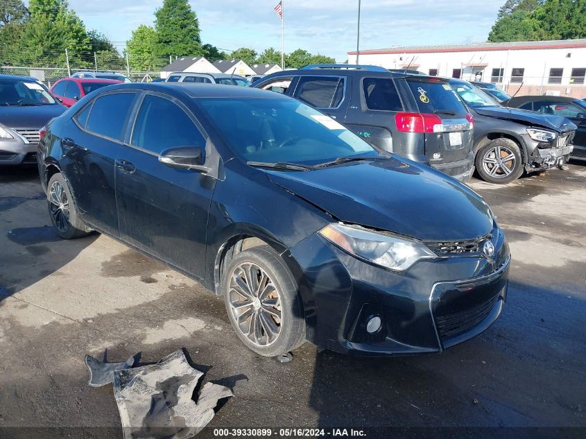 2016 TOYOTA COROLLA S PLUS