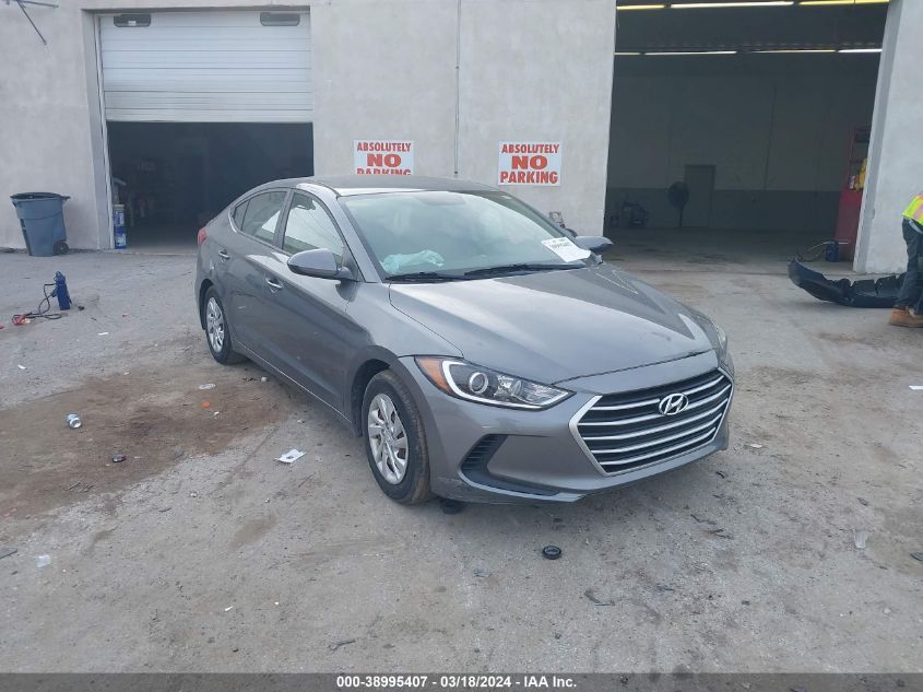 2018 HYUNDAI ELANTRA SE