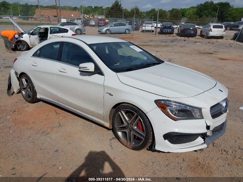 2014 MERCEDES-BENZ CLA 45 AMG 4MATIC