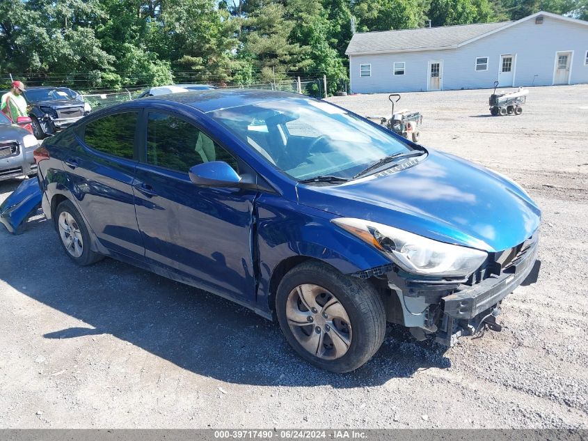 2015 HYUNDAI ELANTRA SE