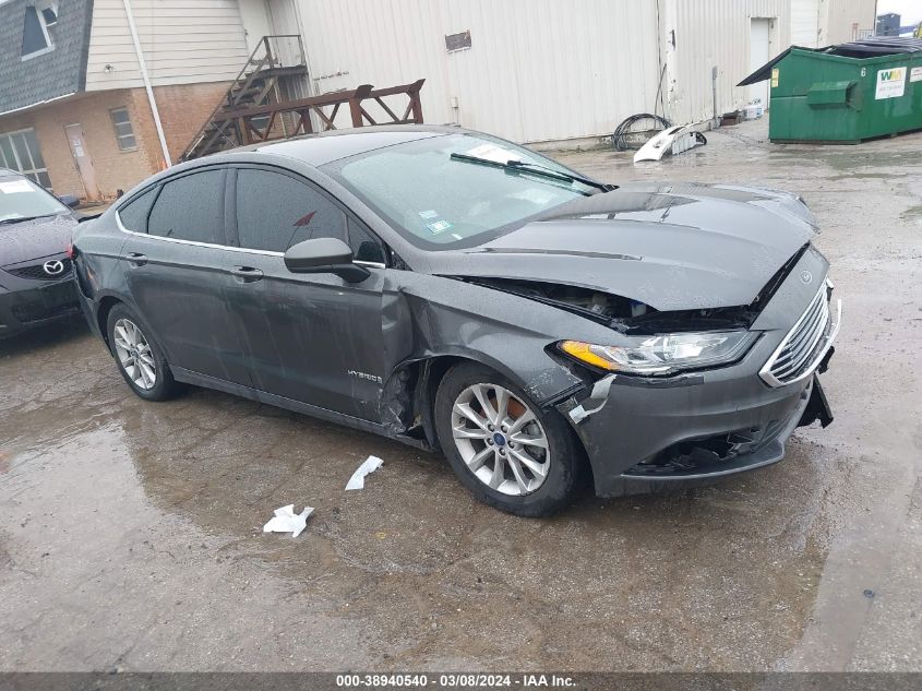 2017 FORD FUSION HYBRID SE