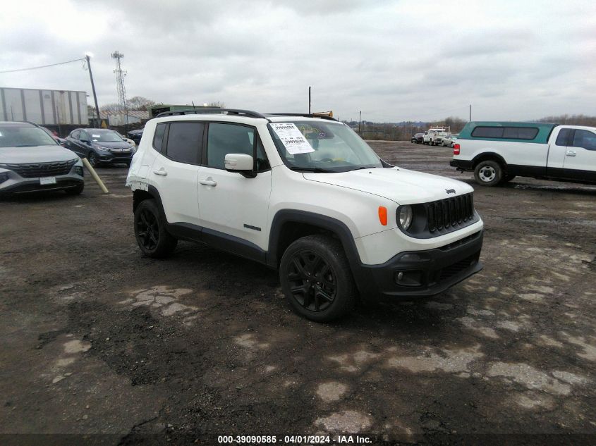 2017 JEEP RENEGADE ALTITUDE 4X4