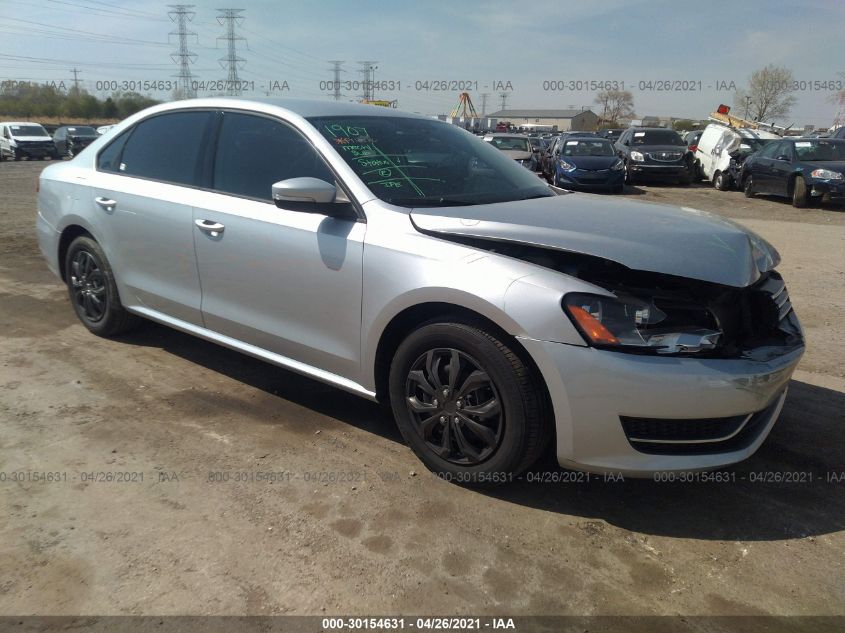 2015 VOLKSWAGEN PASSAT 1.8T S