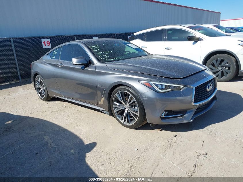 2018 INFINITI Q60 3.0T LUXE