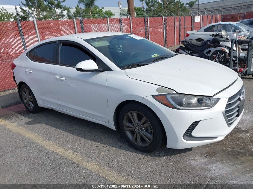 2018 HYUNDAI ELANTRA SEL