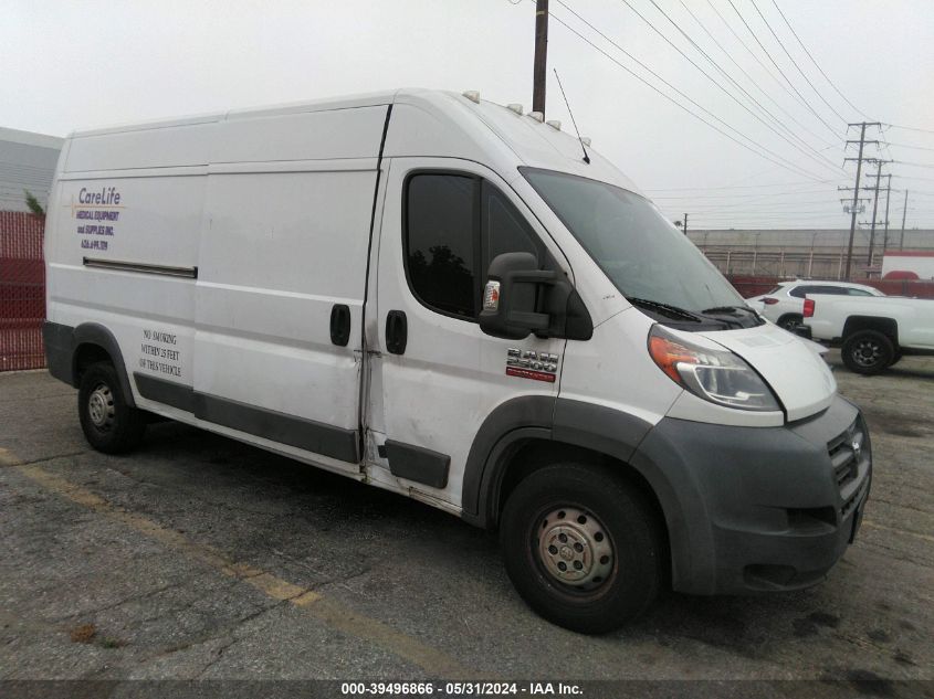 2017 RAM PROMASTER 2500 HIGH ROOF 159 WB