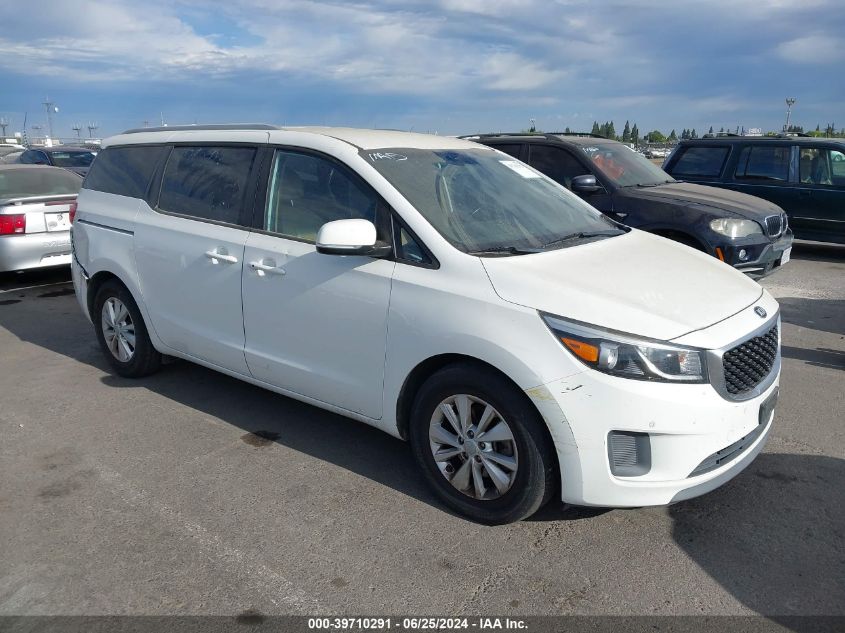 2017 KIA SEDONA LX