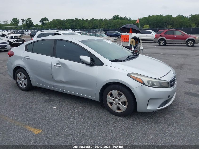 2018 KIA FORTE LX