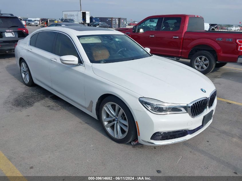 2016 BMW 750I