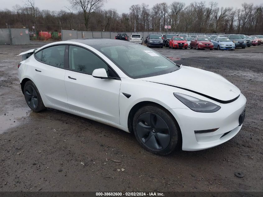 2021 TESLA MODEL 3 LONG RANGE DUAL MOTOR ALL-WHEEL DRIVE