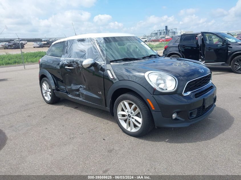 2014 MINI PACEMAN COOPER S