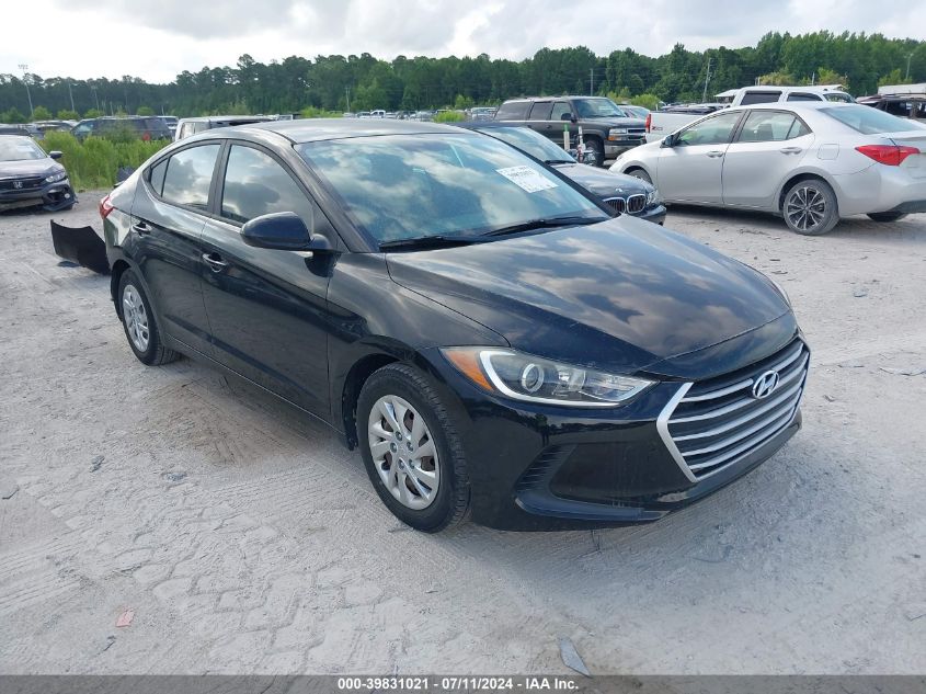 2017 HYUNDAI ELANTRA SE