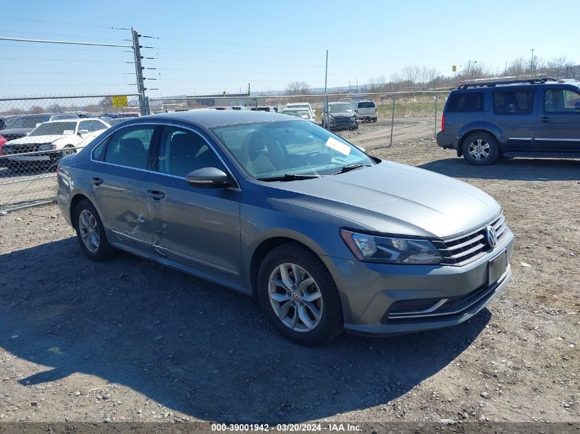 2016 VOLKSWAGEN PASSAT 1.8T S