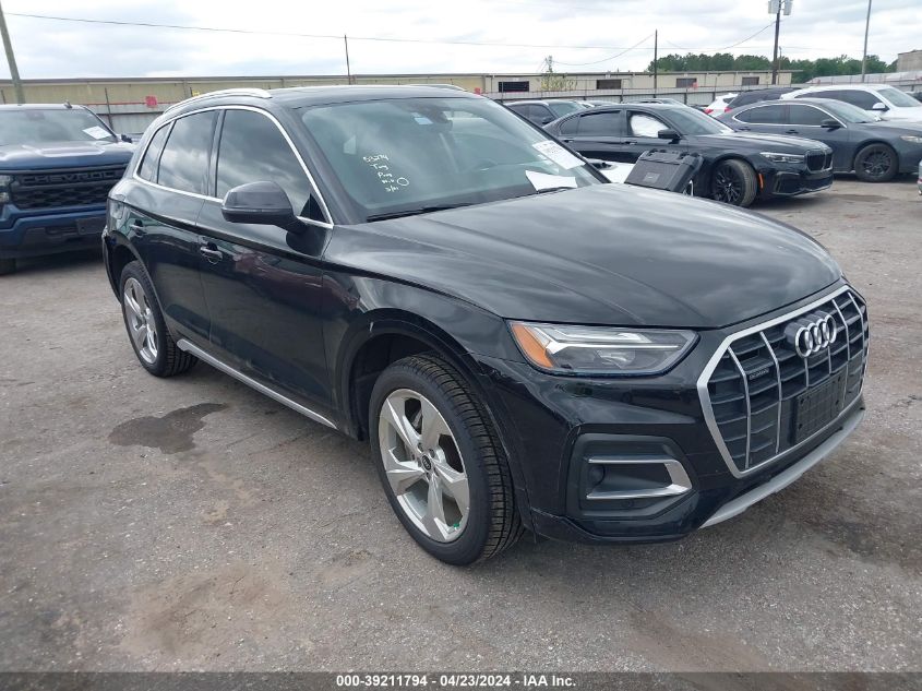 2021 AUDI Q5 PREMIUM PLUS 45 TFSI QUATTRO S TRONIC