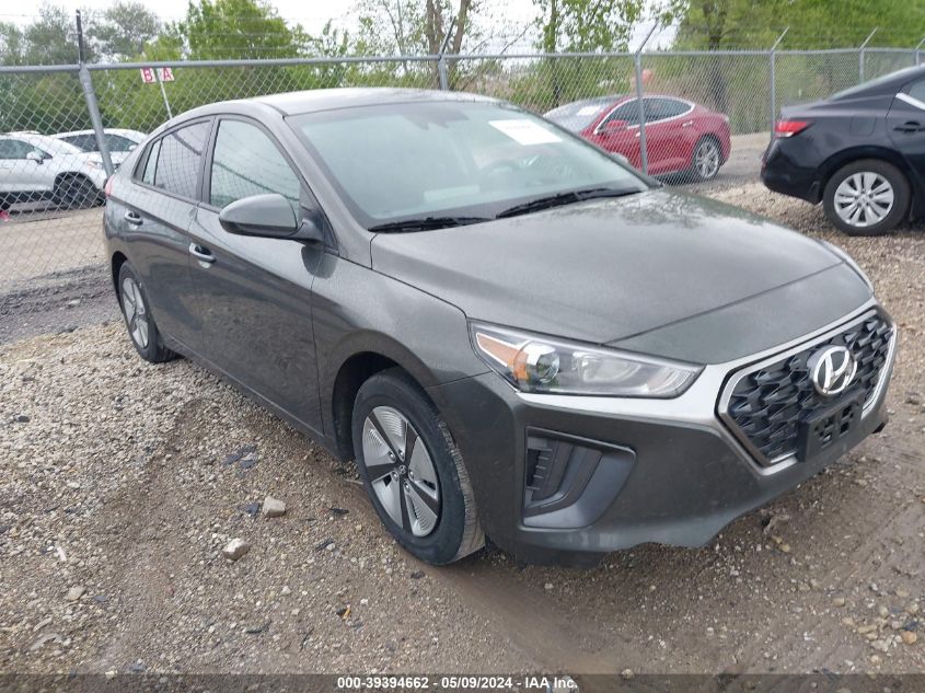 2022 HYUNDAI IONIQ HYBRID BLUE