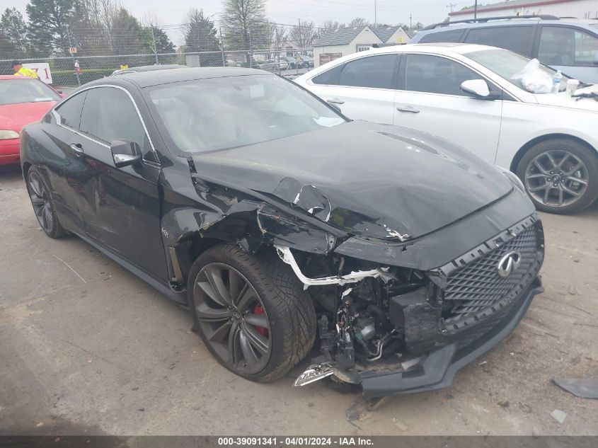 2018 INFINITI Q60 3.0T RED SPORT 400