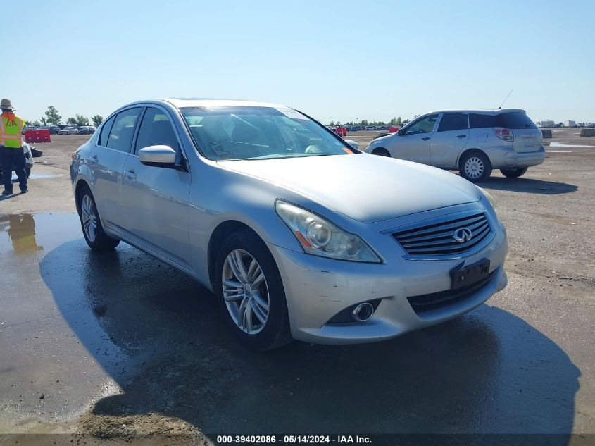 2012 INFINITI G37X