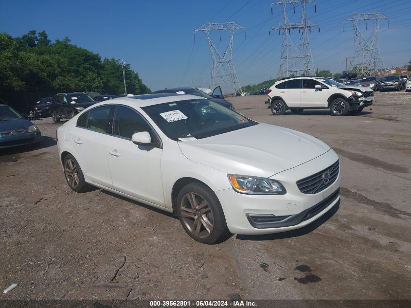 2014 VOLVO S60 T5/T5 PLATINUM/T5 PREMIER/T5 PREMIER PLUS