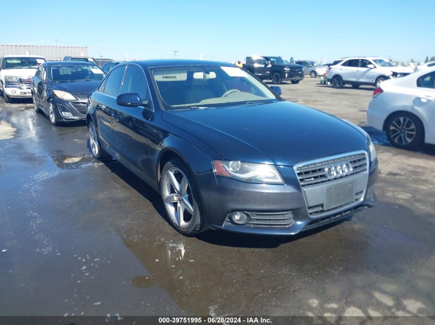 2011 AUDI A4 2.0T PREMIUM