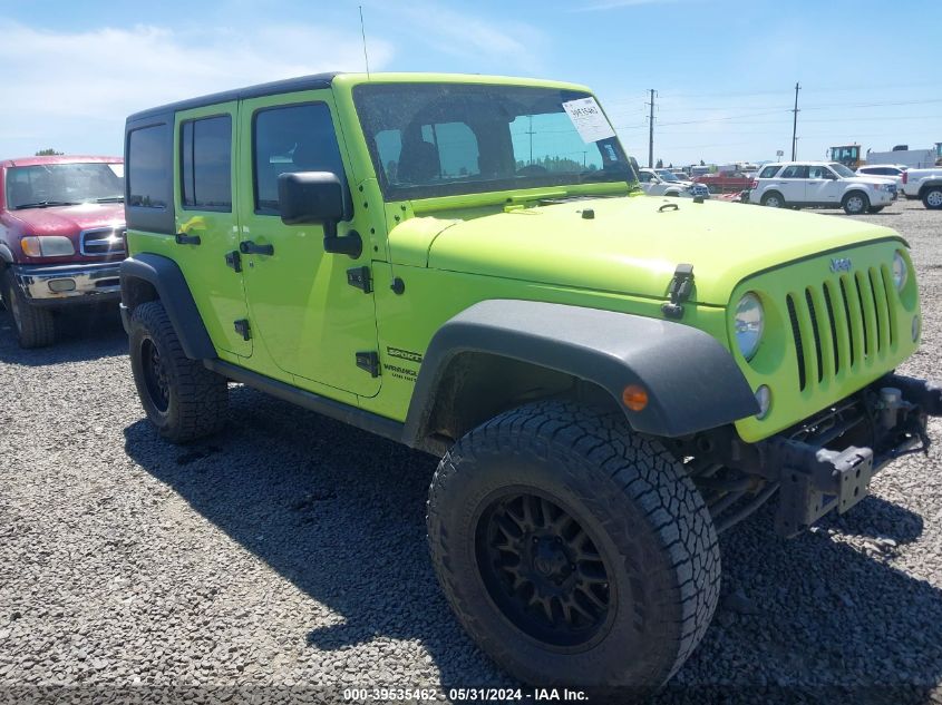 2016 JEEP WRANGLER UNLIMITED SPORT