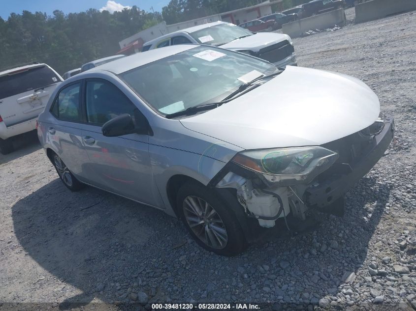 2015 TOYOTA COROLLA LE PLUS