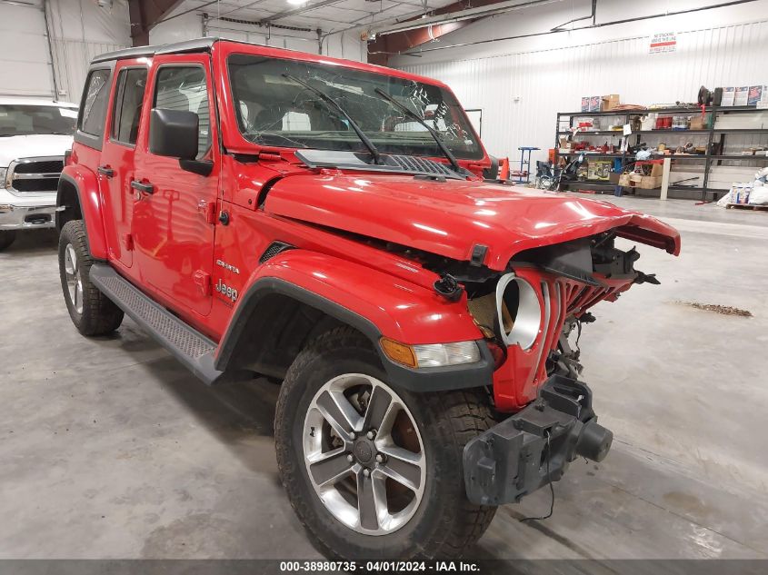 2021 JEEP WRANGLER UNLIMITED SAHARA 4X4