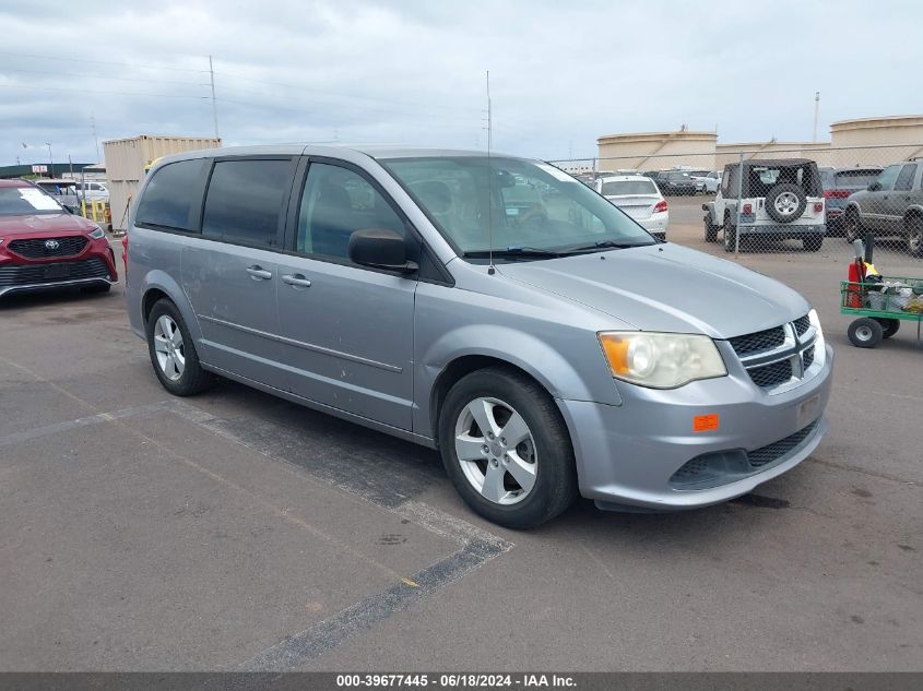 2013 DODGE GRAND CARAVAN SE