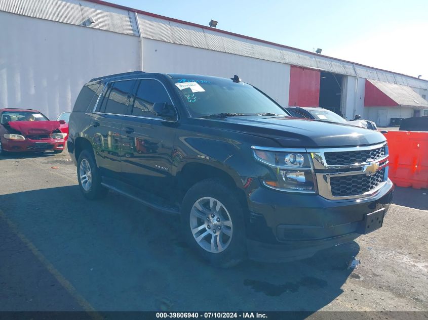 2019 CHEVROLET TAHOE LT