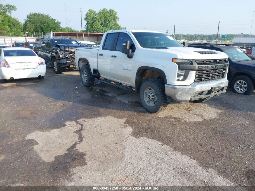 2020 CHEVROLET SILVERADO 2500HD 4WD DOUBLE CAB STANDARD BED WT