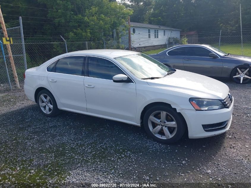 2013 VOLKSWAGEN PASSAT 2.5L SE