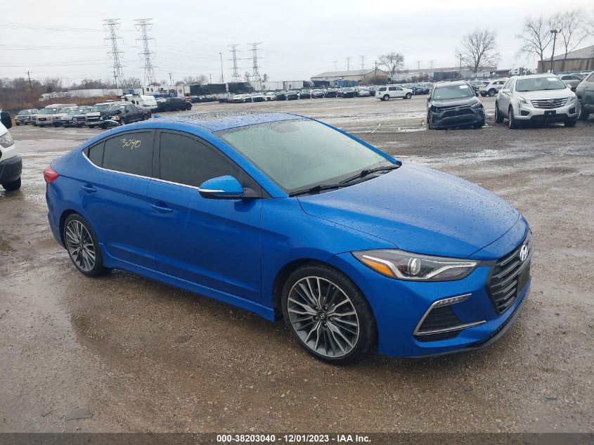 2018 HYUNDAI ELANTRA SPORT