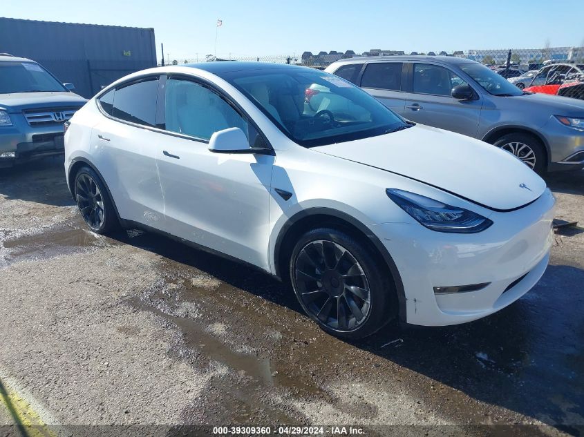 2022 TESLA MODEL Y LONG RANGE DUAL MOTOR ALL-WHEEL DRIVE