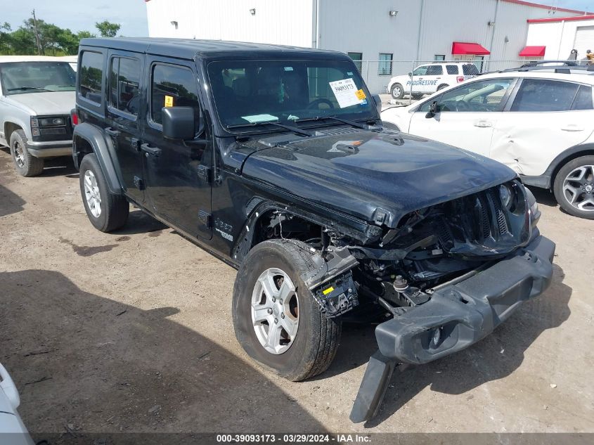 2021 JEEP WRANGLER UNLIMITED SPORT S 4X4