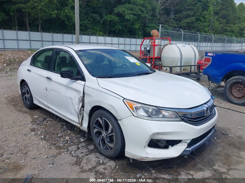 2017 HONDA ACCORD LX