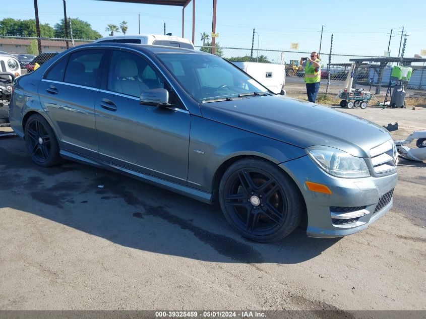 2012 MERCEDES-BENZ C 250 LUXURY/SPORT