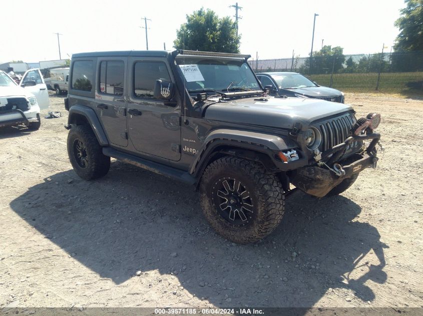 2018 JEEP WRANGLER UNLIMITED SAHARA 4X4