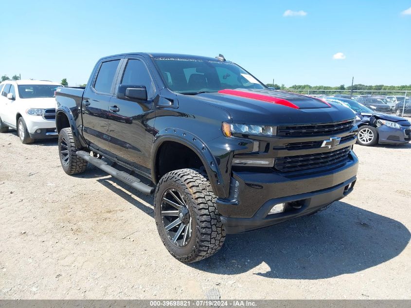 2020 CHEVROLET SILVERADO 1500 4WD  SHORT BED RST