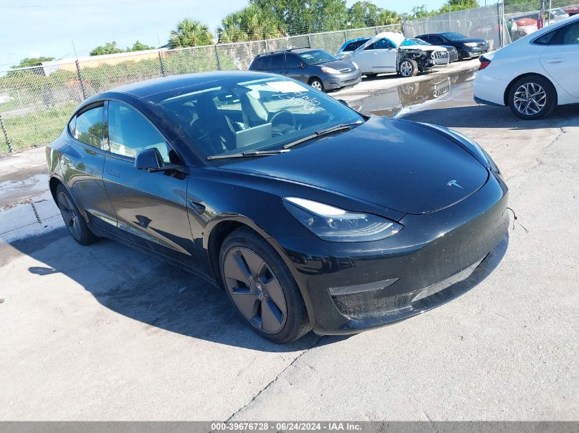 2023 TESLA MODEL 3 REAR-WHEEL DRIVE